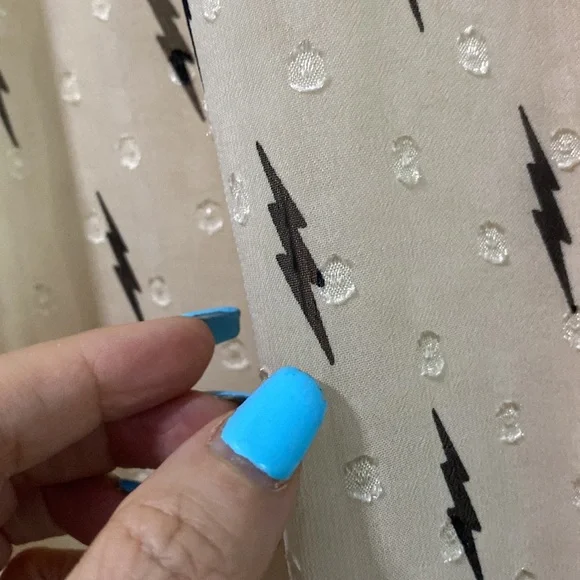 NWT ee:some Lightening Bolt Tiered Dress |Size Small - Picture 8 of 12